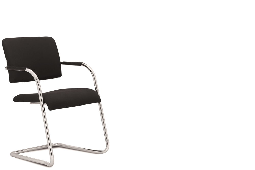 ein Freischwinger-Besucherstuhl Modell CT 8306 von Original Steifensand