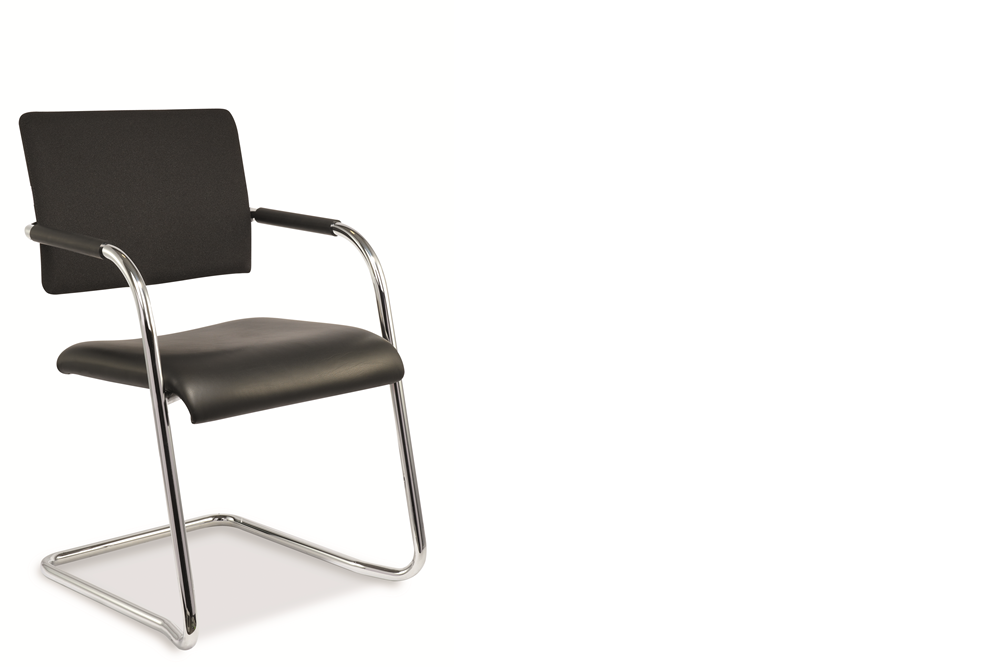 ein Freischwinger-Besucherstuhl Modell CT 8306 von Original Steifensand