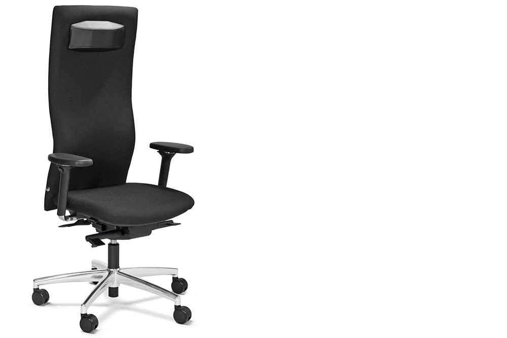 seno executive - ein Drehstuhl von Original Steifensand ein Drehsessel seno executive mit Nackenkissen