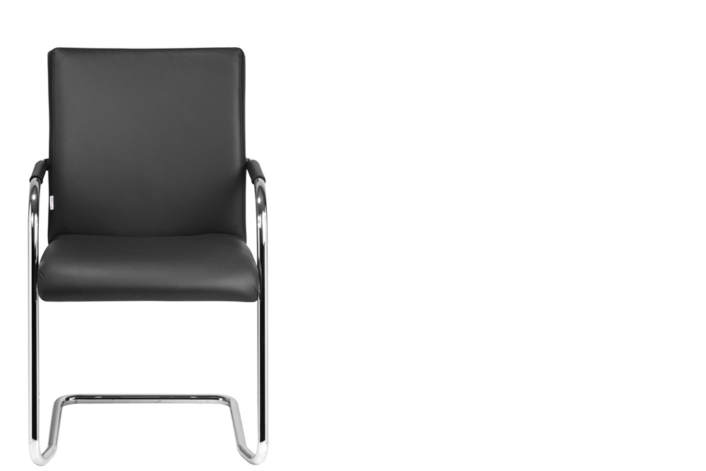SC 8306 - ein Freischwinger-Besucherstuhl von Original Steifensand